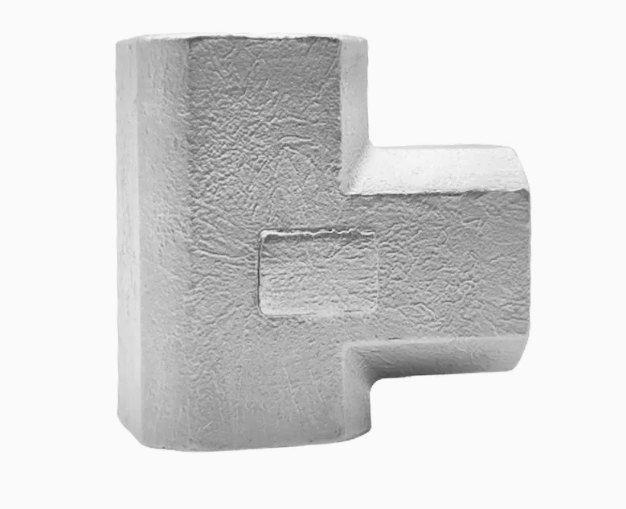 Stainless Steel T-Shaped Tap Body - Side View
