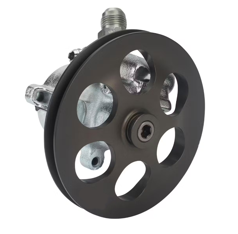 Cast Iron Power Steering Ponp Pulley Side