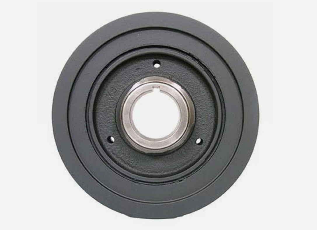 Cast Iron Engine Harmonic Balancer Front View