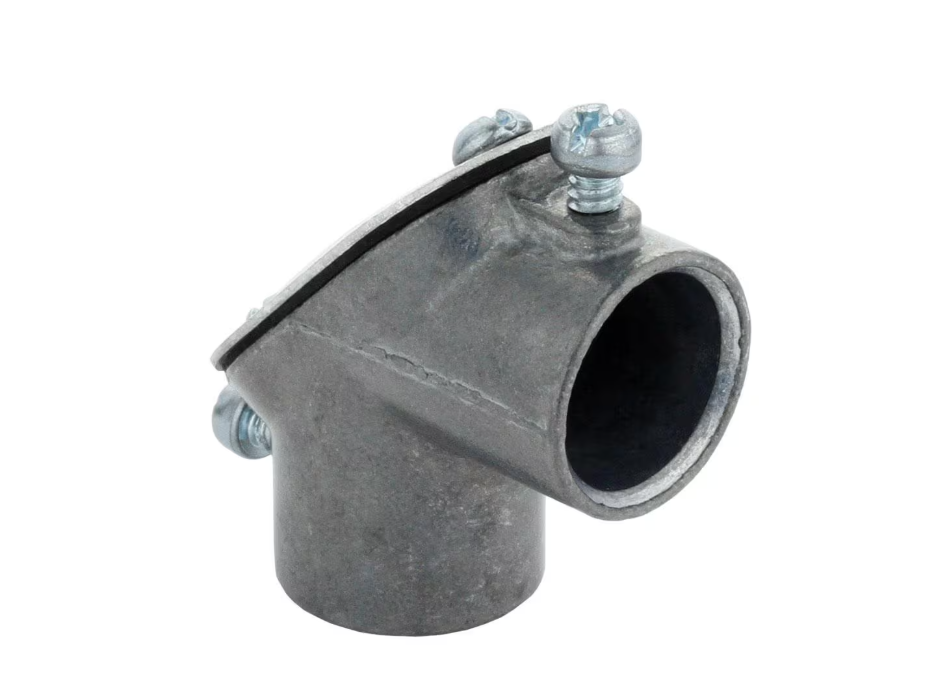 Steel 90-Degree Pull Elbow - Side View