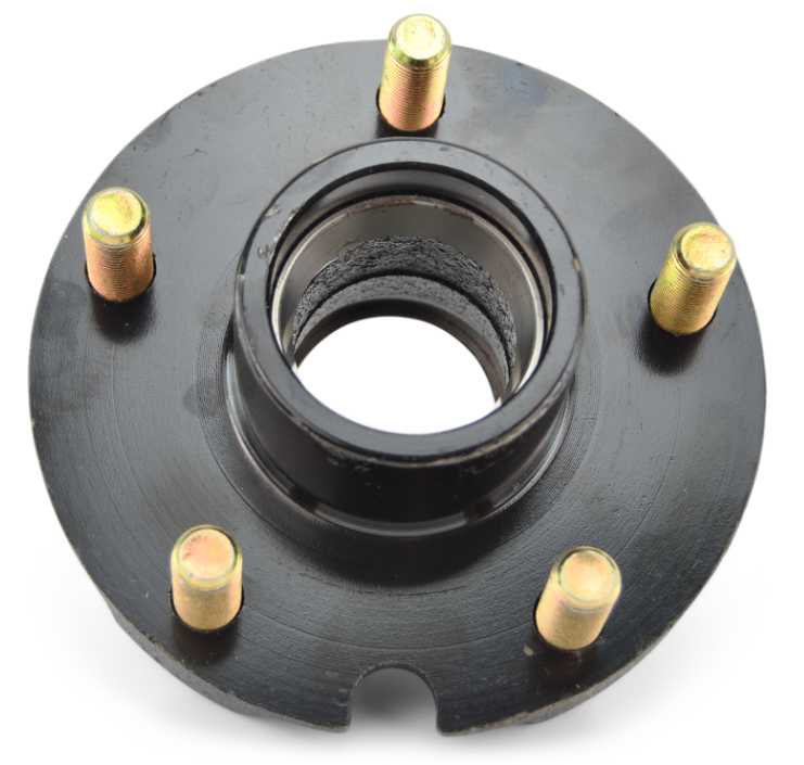 Close-up nan Trailer Hub Nwa Fini