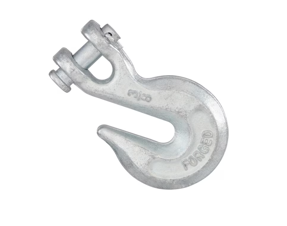 Zenk plake fòje Steel Clevis pwan zen